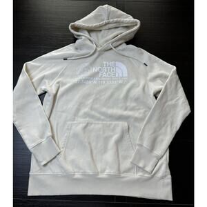 The North Face Woman’s Size L Hoodie Beige Warm Winter Gift